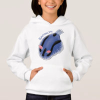Ilustracion de personalizado de nudibranquias azul