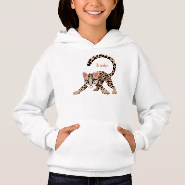 Ilustracion de personalizado de ocelot de Cute (Anverso)