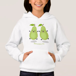 Ilustracion de personalizado de par de pera cúpula