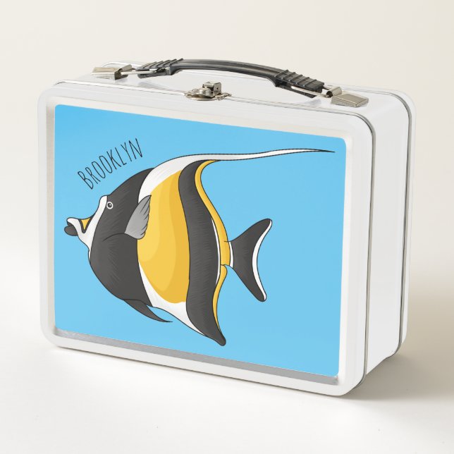 Ilustracion de personalizado de peces moro (Anverso)