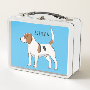 Ilustracion de personalizado de perro Beagle