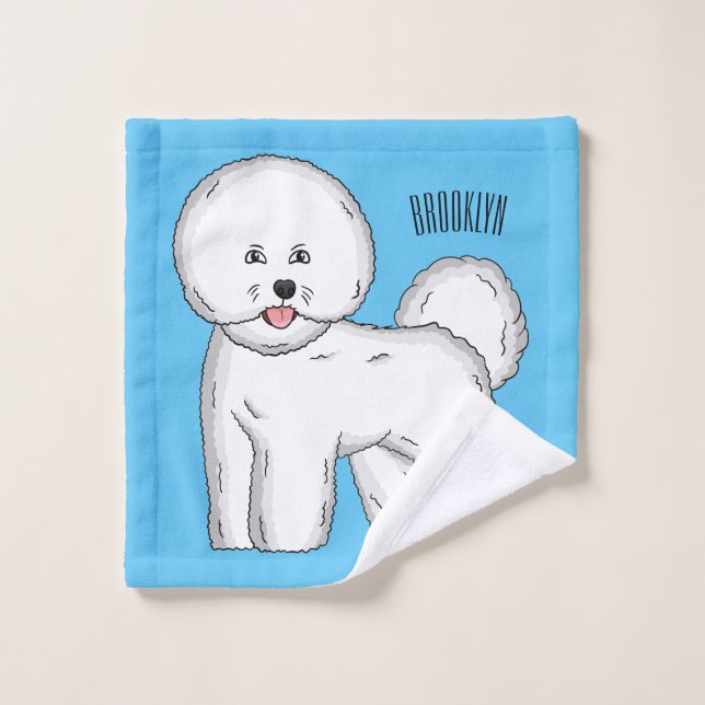 Ilustracion de personalizado de perro frito de Bic (Toallita)