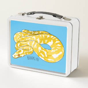 Ilustracion de personalizado de pitón birmano