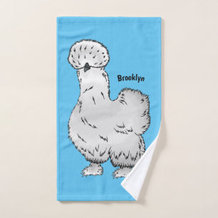Ilustracion de personalizado de pollo de Silkie