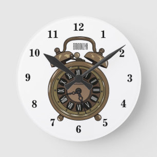 Ilustracion de personalizado de reloj de alarma