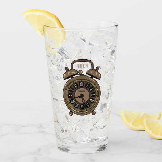 Ilustracion de personalizado de reloj de alarma (Anverso (hielo))