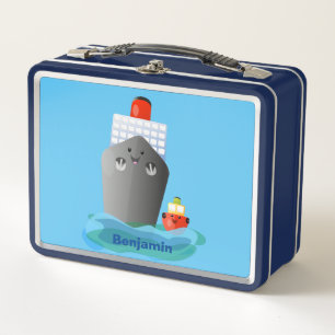 Ilustracion de personalizado de remolcador de barc