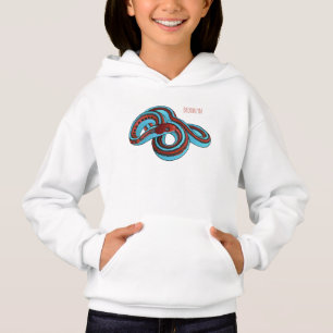Ilustracion de personalizado de serpiente de San F