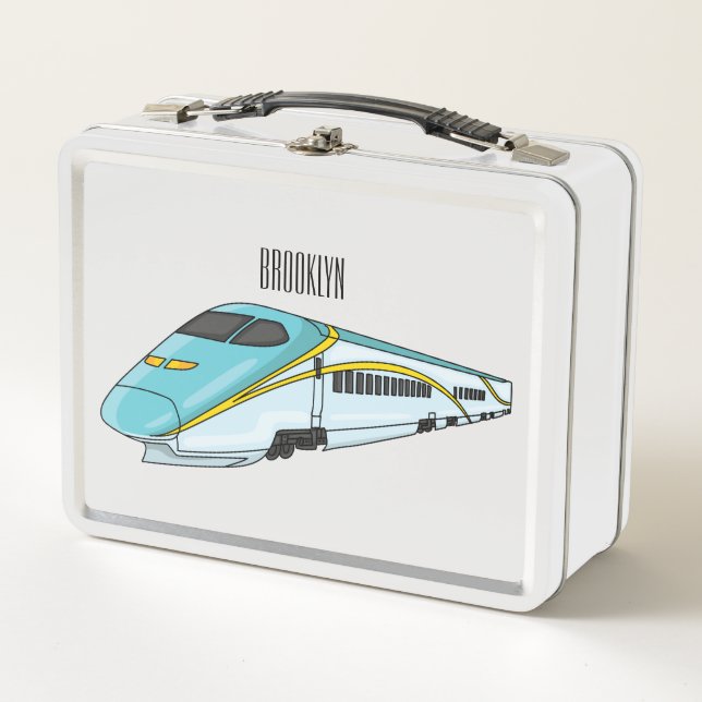 Ilustracion de personalizado de trenes de alta vel (Anverso)