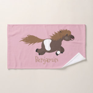 Ilustracion de personalizado del pony de Shetland