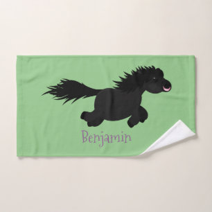 Ilustracion de personalizado del pony de Shetland