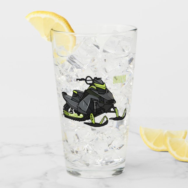 Ilustracion de personalizado para motos de nieve (Anverso (hielo))