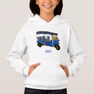 Ilustracion de personalizado tuk tuk
