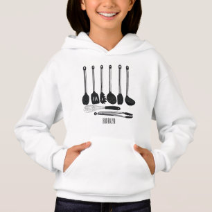 Ilustracion de personalizados utensiales de cocina