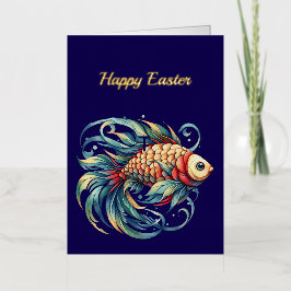 Ilustracion de pescado de Pascua