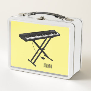 Ilustracion de piano personalizado de teclado