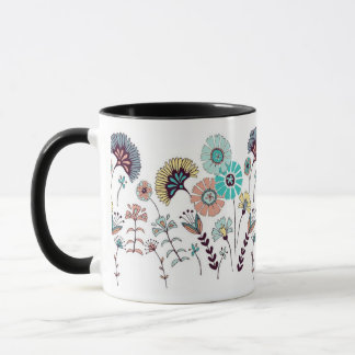 Ilustración de Taza TM de Pradera de Flores Silves