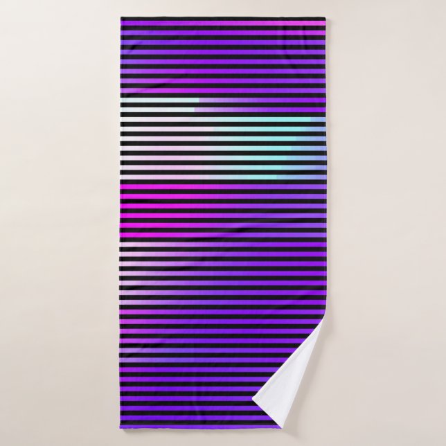  ilustracion de un fondo de falla abstracta. Cy (Toalla de baño)
