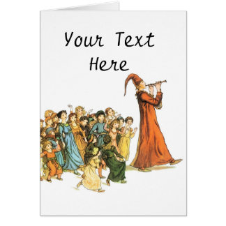 Ilustracion de varios colores del gaitero de Kate