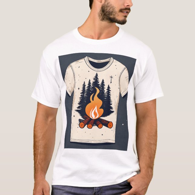 Ilustracion de vectores de camisetas (Anverso)