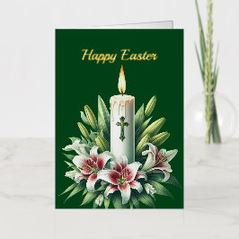 Ilustracion de Velas de la Cruz de Pascua