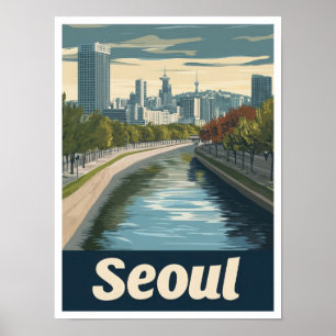Ilustracion de Viajes de Arte de Corea del Sur en