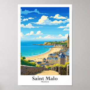 Ilustracion de Viajes de Arte de Saint Malo France