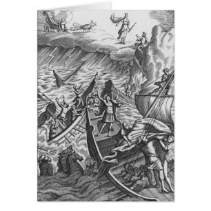 Ilustracion "del Aeneid" por Virgil