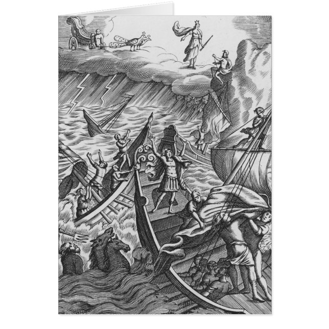 Ilustracion "del Aeneid" por Virgil (Frente)