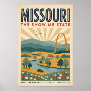 Ilustración del Arco de la Puerta de Missouri Arte