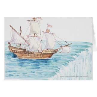 Ilustracion del borde inminente de la nave de la