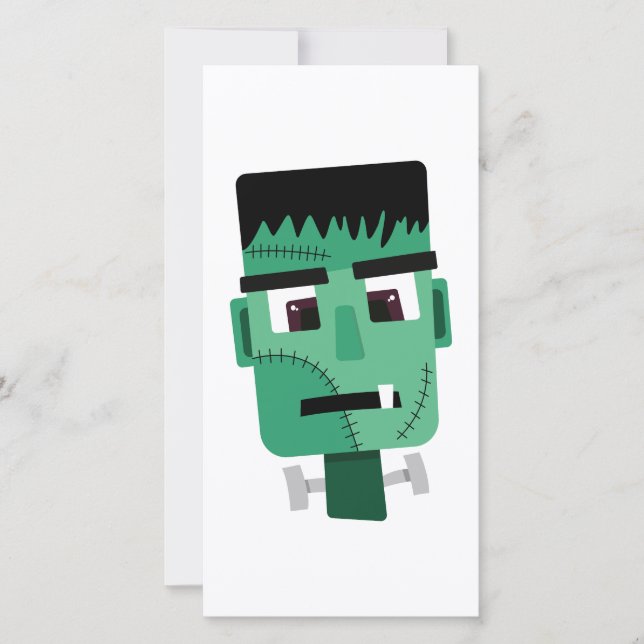 Ilustración del Monstruo de Frankenstein (Anverso)