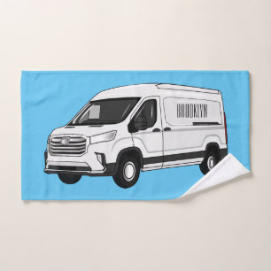 Ilustracion del personalizado de la camioneta de e