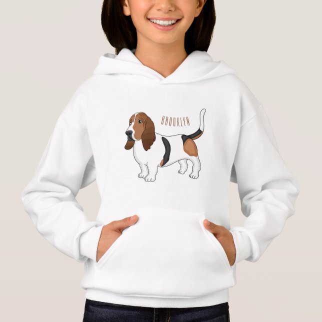 Ilustracion del personalizado del perro de enlace  (Anverso)