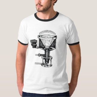 Ilustracion del reactor con la camiseta de la cita