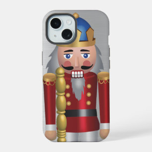 Ilustración del soldado Holly nutcracker Red Silve