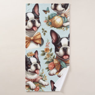 Ilustracion del Terrier de Boston