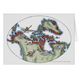 Ilustracion del territorio del Inuit