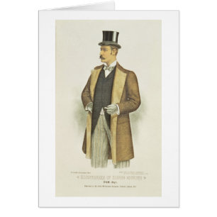 Ilustracion del traje británico, pub. por el Juan