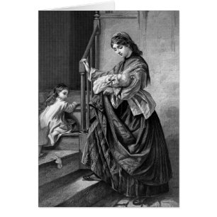 Ilustracion del Victorian del vintage de la "hora