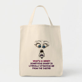 Ilustración Divertida de Bolsa de Mano