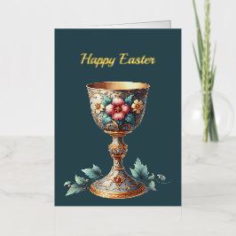 Ilustracion floral de la Copa de Cáliz de Pascua