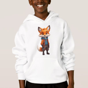 Ilustracion Fox alegre y aventurero