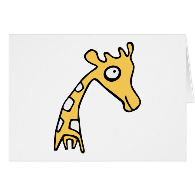 Ilustracion fresco Giraffe (Anverso (Horizontal))