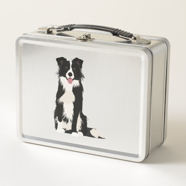 Ilustracion Fronterizo de Collie. (Anverso)