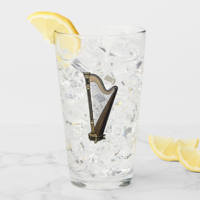 Ilustracion Harp personalizado (Anverso (hielo))