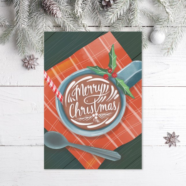 Ilustración Hot Cocoa Feliz Navidad (Subido por el creador)