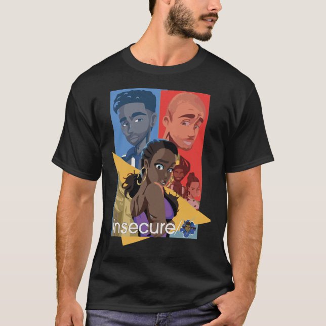 ilustracion inseguro camiseta esencial (Anverso)