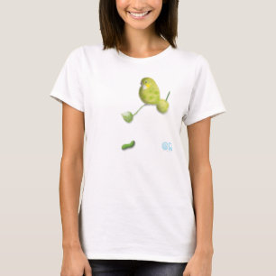 Ilustración linda camiseta de manga larga de jerse