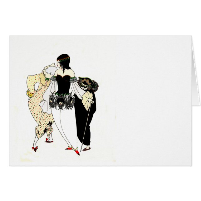 Ilustracion Masque de la Muerte Roja (Anverso (Horizontal))